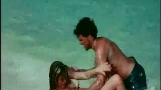 Kelly Brook rape scene in Survival Island