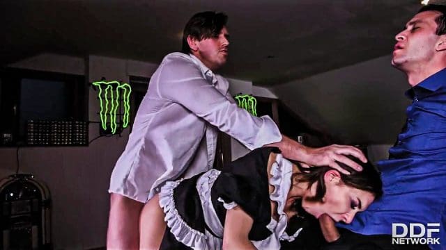 Handmaid brutal rape by rich dick