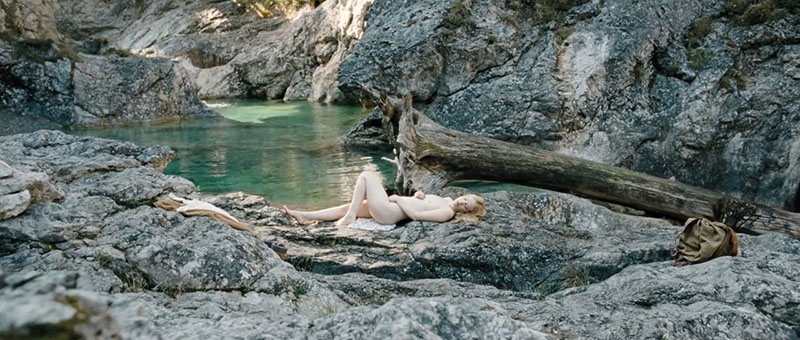 Sophie Low nude in nature