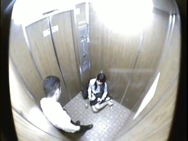 Japanese elevator stuck forced sex porn