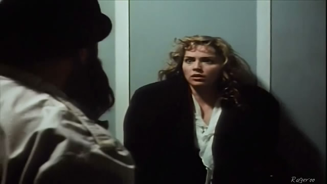 Rape attempt scene in an elevator with Sharon Stone