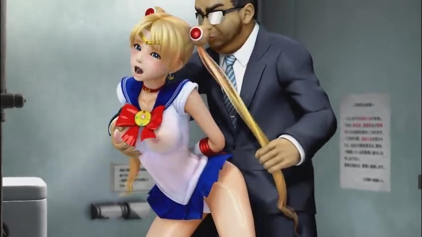 Animated Sailor Moon rape sex scene